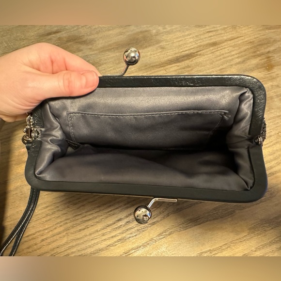 Coach black sequin clutch - Picture 2 of 2